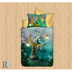 3D Комплект Спално Бельо - ЛУННА